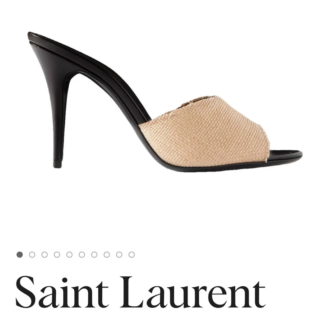 Sexy YSL ruffian slides/mule 🔥🔥🔥